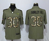 Nike Rams 30 Todd Gurley II Olive Camo Salute To Service Limited Jersey,baseball caps,new era cap wholesale,wholesale hats